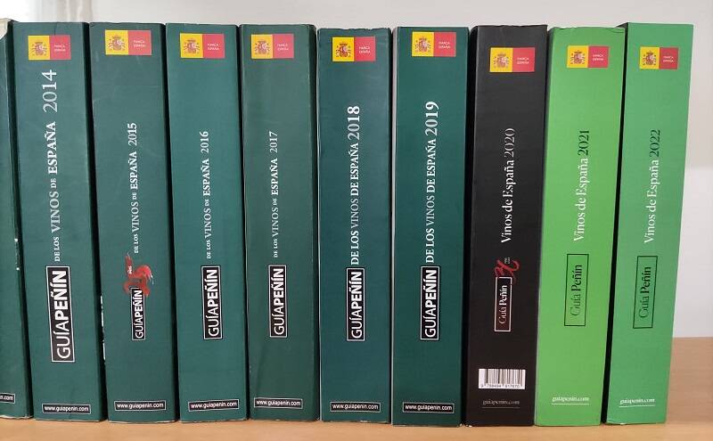 Últimas ediciones Guía Peñín 2014-2022