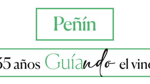 Logo de Peñín para los 35 años de la Guía