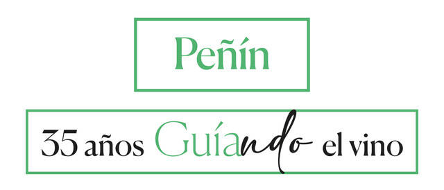 Logo de Peñín para los 35 años de la Guía