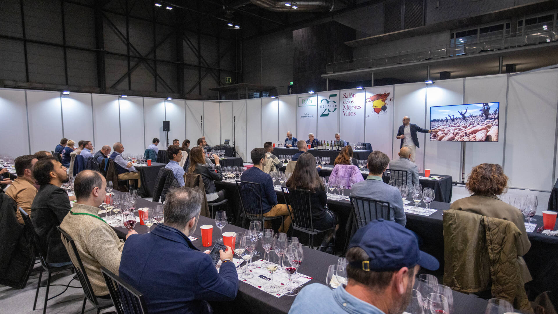 Imagen de las salas de cata.