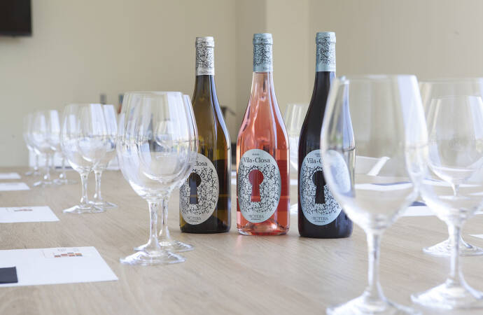 Botellas de vino bodega Celler La Botera.