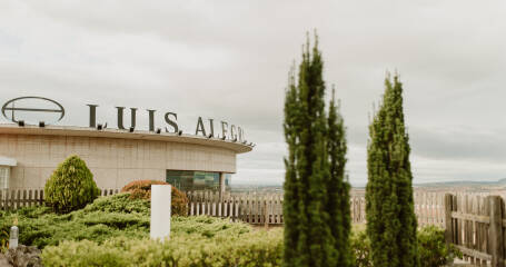 Image of the exterior of Bodegas Luis Alegre.