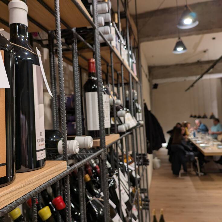 Imagen selección de vinos.