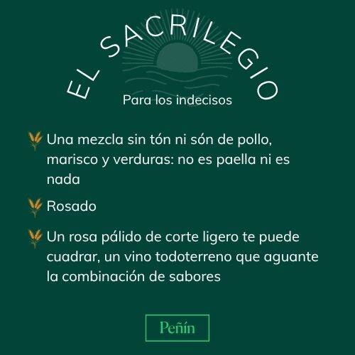 El sacrilegio.