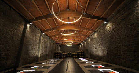 Imagen del interior de la bodega