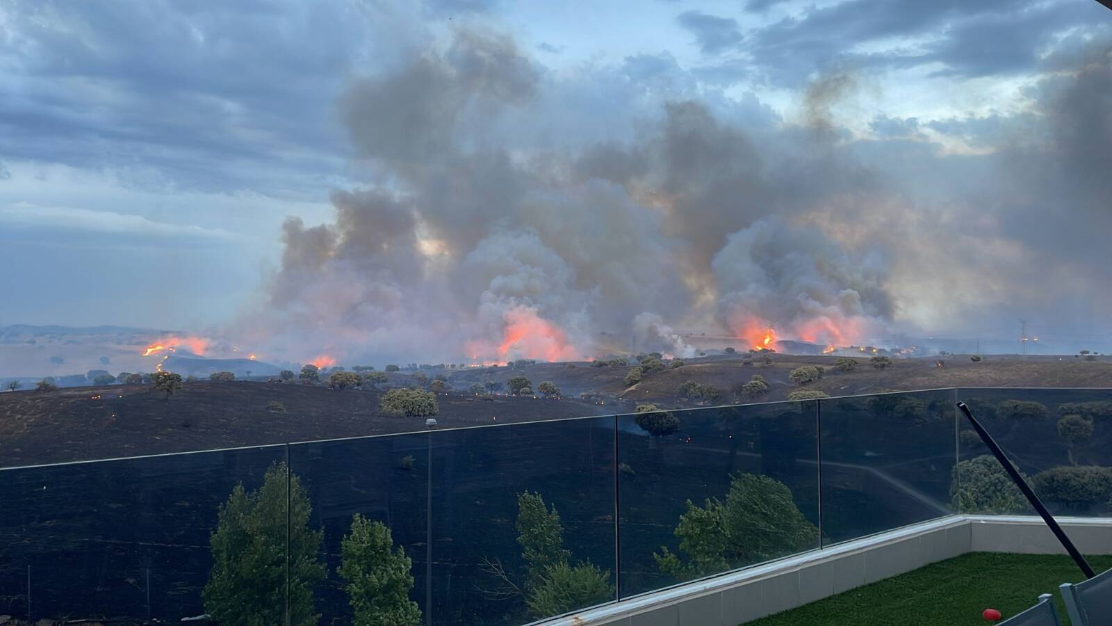 Los incendios en España, destruyendo miles de hectáreas a su paso.