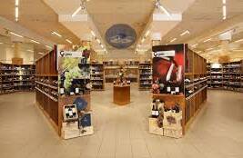 Image of the winery shop.