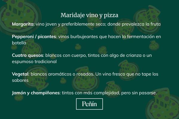 Como maridar vino y pizza con l&oacute;gica y criterio.