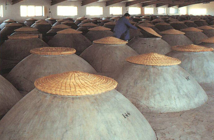 Image of the warehouse where the jars are located