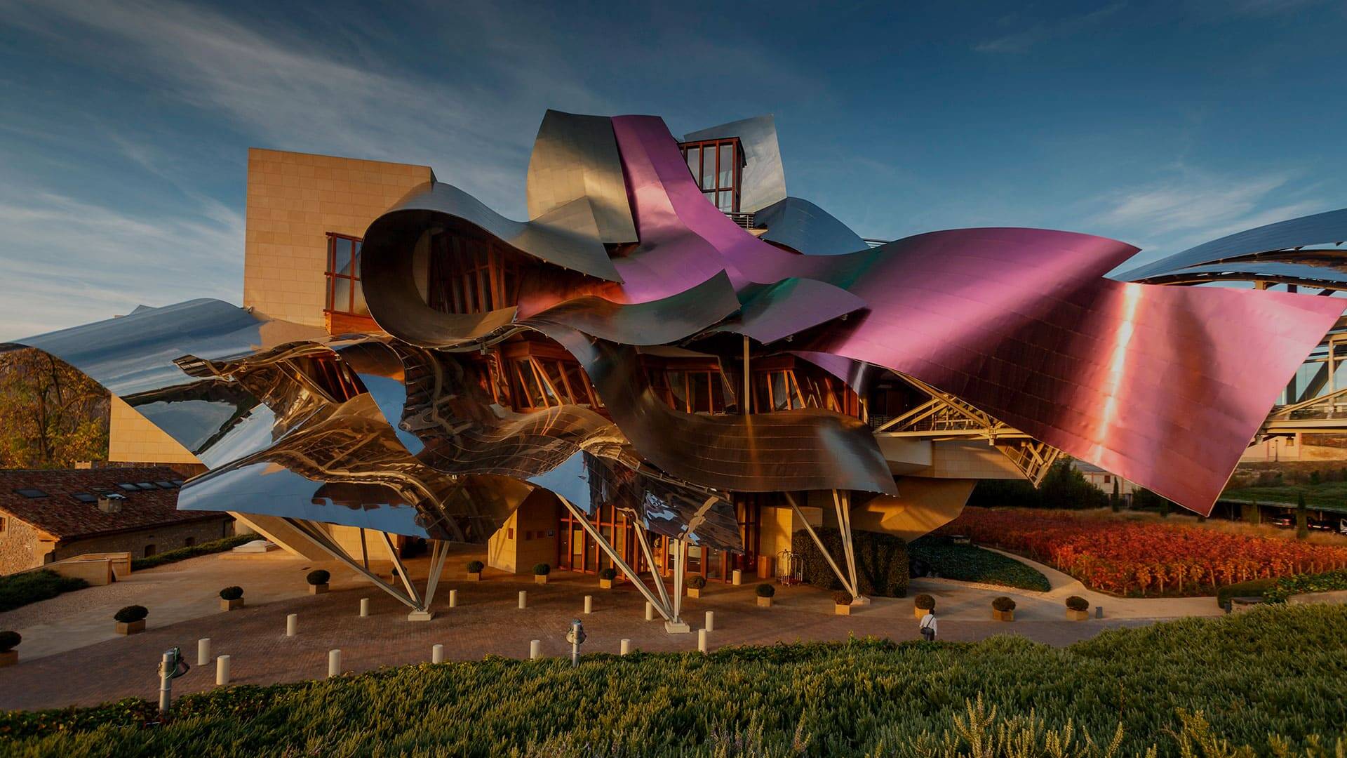 Bodegas Marqu&eacute;s de Riscal.