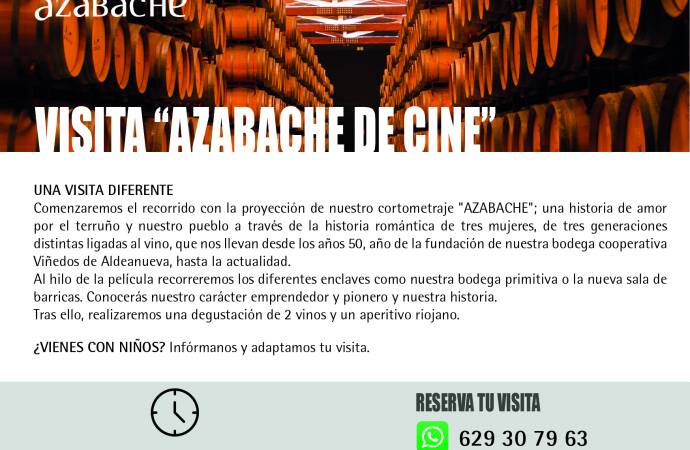 Plakat für eine Veranstaltung namens 'Azabache de cine'