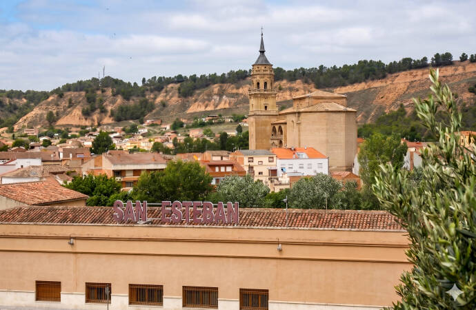 A view of the town.