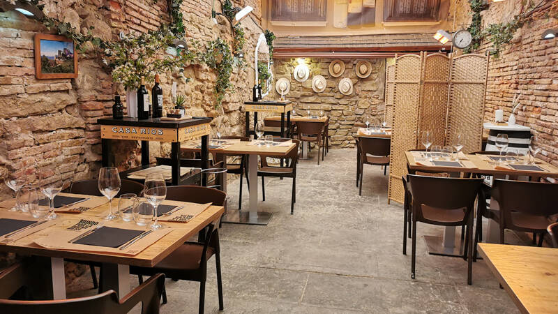 Terraza Casa R&iacute;os
