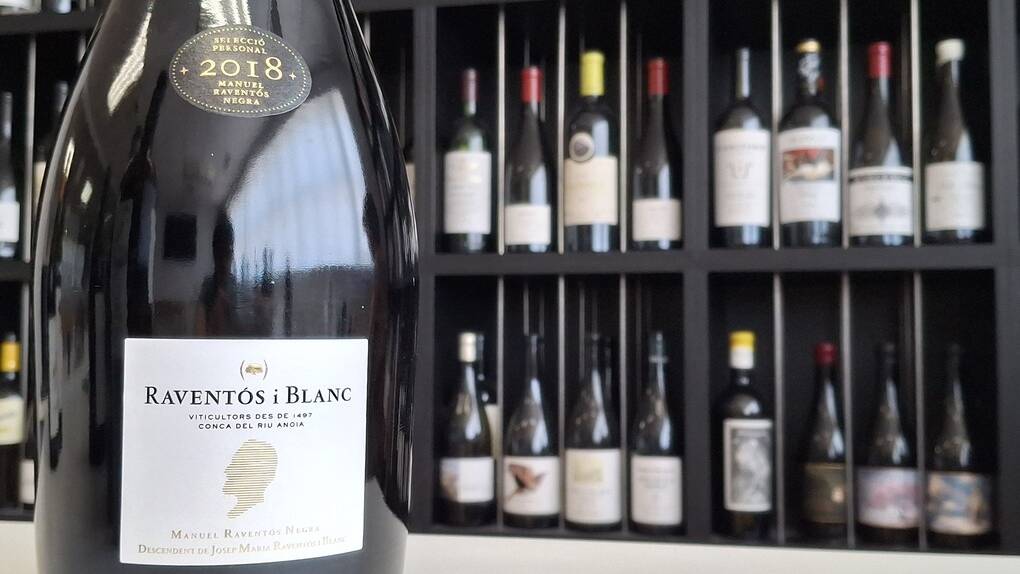 Manuel Ravent&oacute;s Negra Magnum 2018 Brut Nature de Ravent&oacute;s i Blanc.