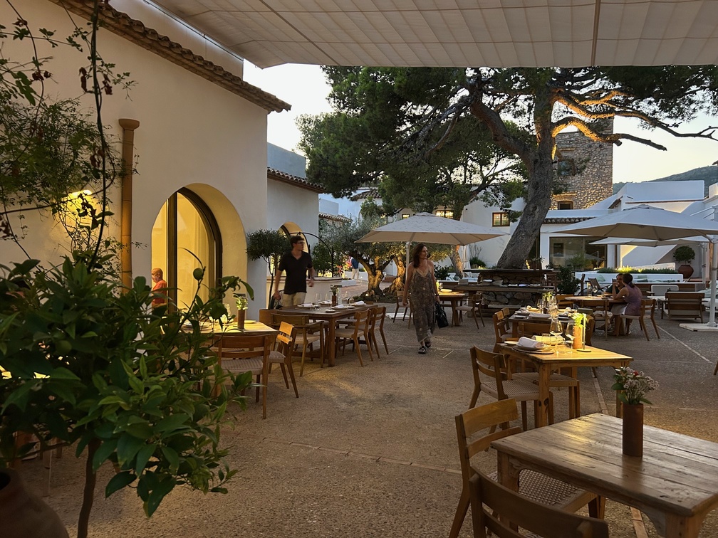 El patio de Mas&iacute;a Bellver